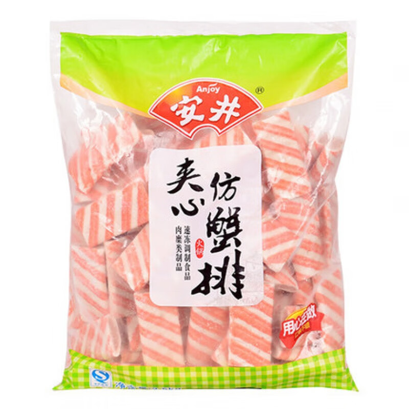 安井夹心仿蟹排 速冻食品中的火锅麻辣烫明星